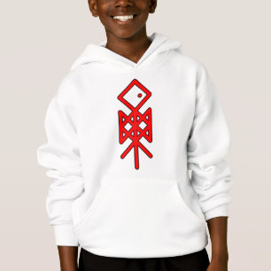 Ojo de Odin Viking Bindrune Kid's Pullover Hoodie