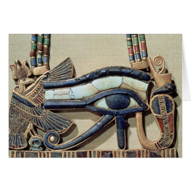 Ojo de Wedjet pectoral (Anverso (Horizontal))