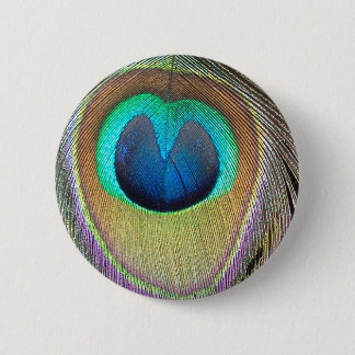 ojo del botón del pavo real