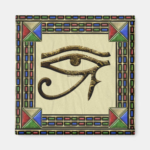 Ojo del imán cuadrado de Horus