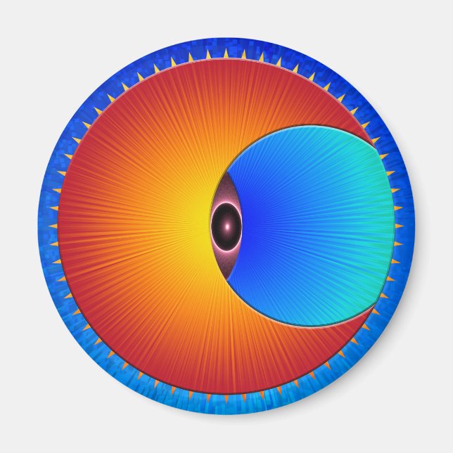 Ojo Del Imán Redondo Al Sol (Frente)