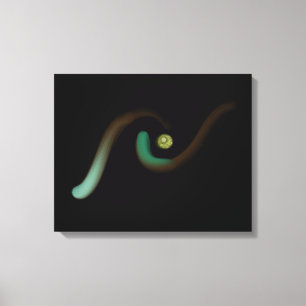 Ojo del observador arte minimalista