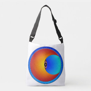 Ojo Del Personalizado Sol Bolsa De Cuerpo Cruzado