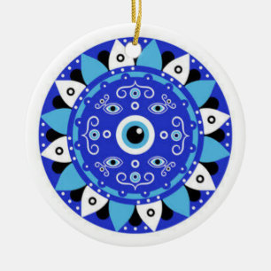 Ojo diabólico de ornamento JN