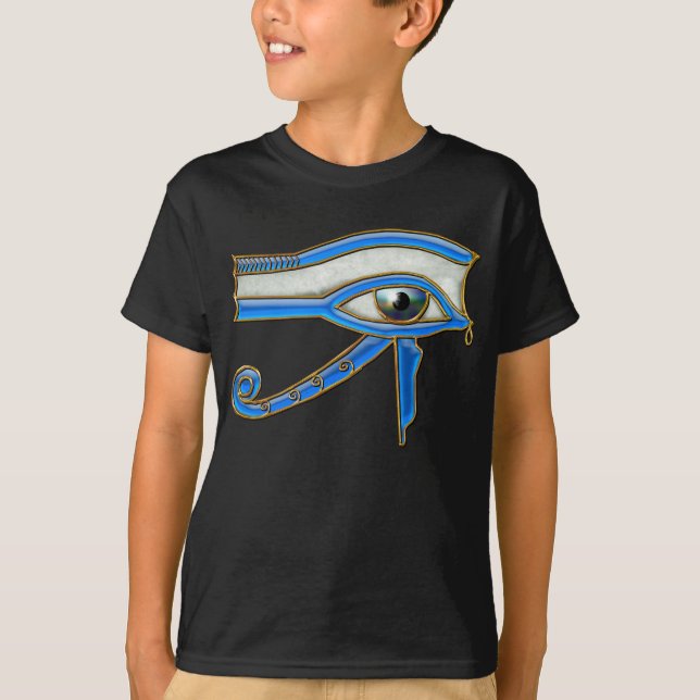 Ojo egipcio de la antigua camiseta de un diseñador (Anverso)