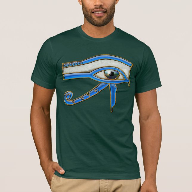 Ojo egipcio de la antigua camiseta de un diseñador (Anverso)