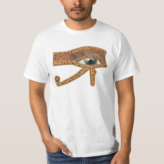 Ojo egipcio de la antigua camiseta de un diseñador (Anverso)