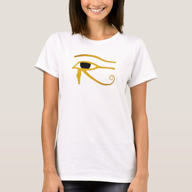 Ojo egipcio del diseño de la camiseta de la camisa (Anverso)