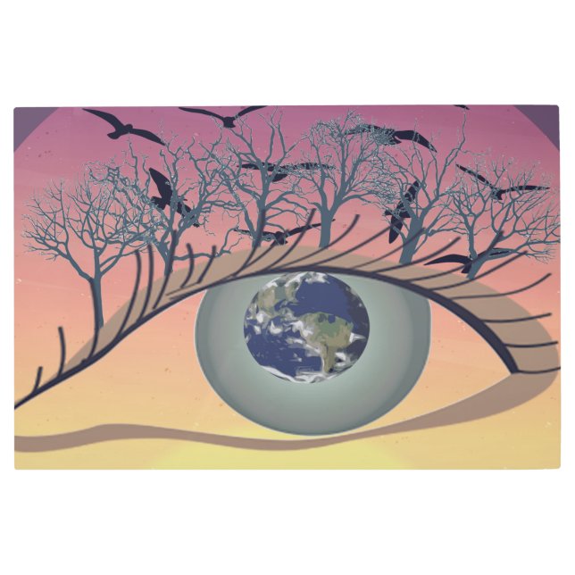 Ojo en el mundo - Naturaleza y arte de la Tierra (Anverso)