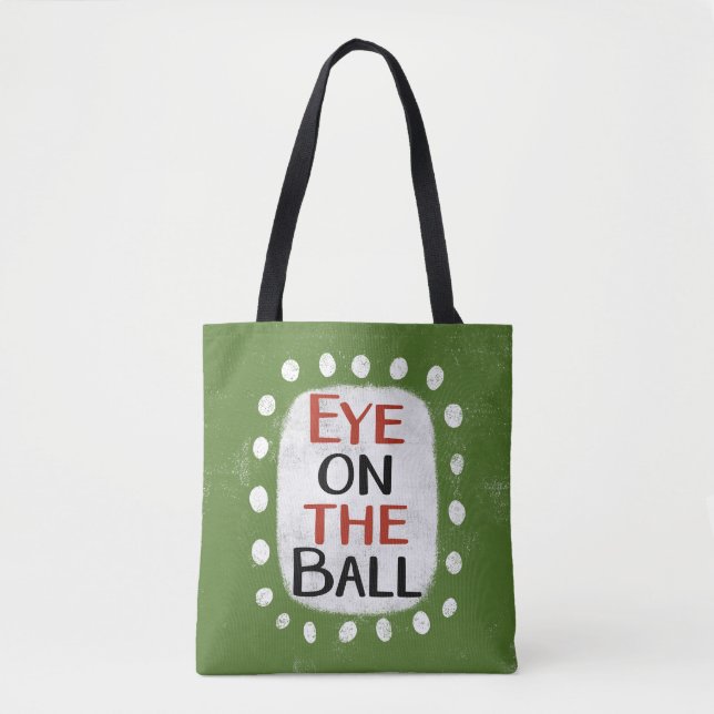 Ojo En La Bolsa De Tote De La Bolsa (Anverso)