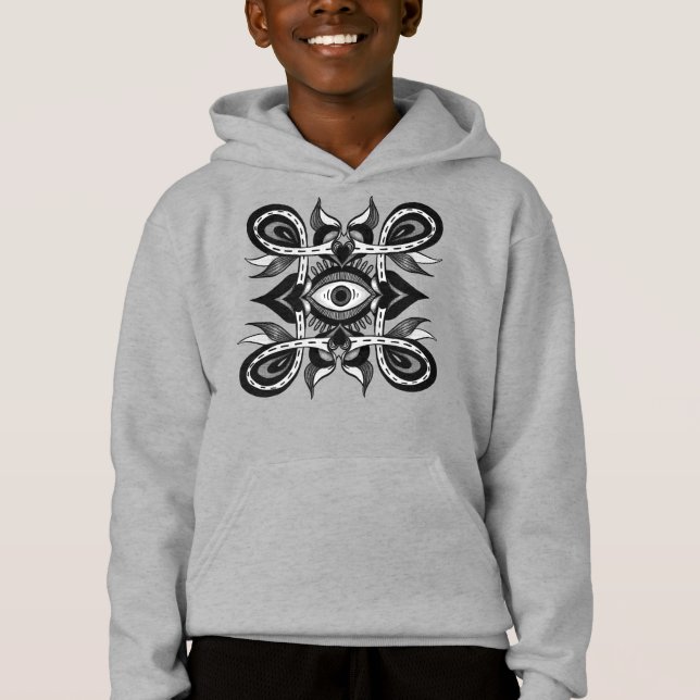 Ojo Ornamental - Extraño Estilo Tatuaje Botánico (Anverso)