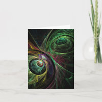 Ojo para observar la tarjeta de nota del arte