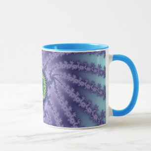 Ojo que remolina - taza del fractal