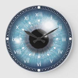 Ojo Ver Tu Reloj De Pared Acrílico Personalizado