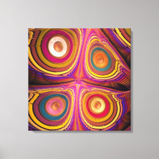 Ojos de mariposa, arte abstracto fractal