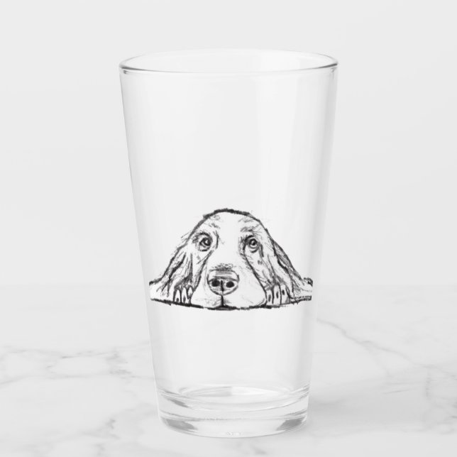 ojos de perrito simple blanco negro (Anverso)