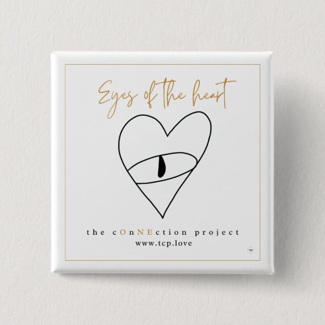 Ojos del botón cuadrado del corazón (Anverso)