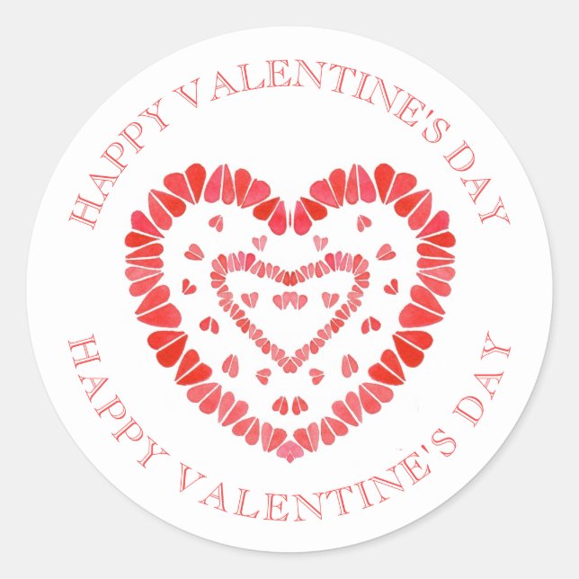 OJOS DULCES San Valentín Pegatinas pequeños II (Anverso)