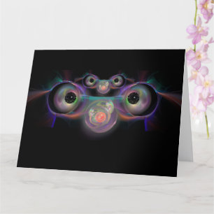 Ojos en la tarjeta de bebé