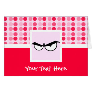 Ojos enojados lindos