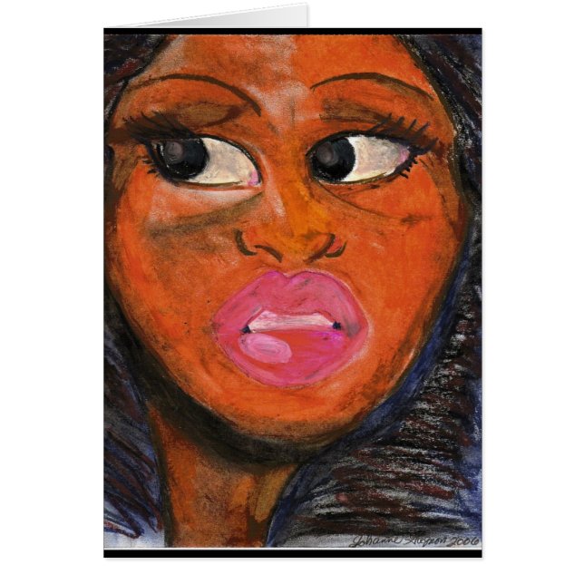 Ojos morados hermosos (Frente)