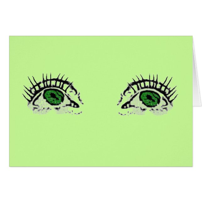 Ojos verdes (Anverso (Horizontal))