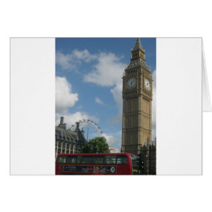 Ojos y Big Ben de Londres