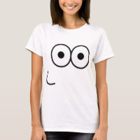 Ojos y boca felices - camiseta