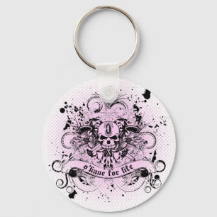 O'Kane para el llavero de la vida (rosa y negro)