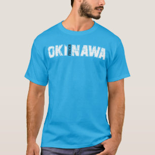 Okinawa para siempre camiseta masculina
