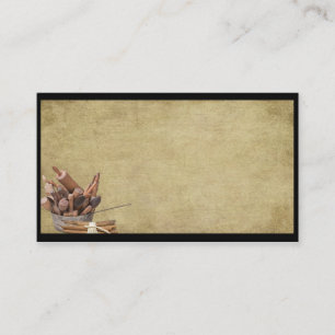 Ol formó a Cookin'- tarjetas de visitas remilgadas