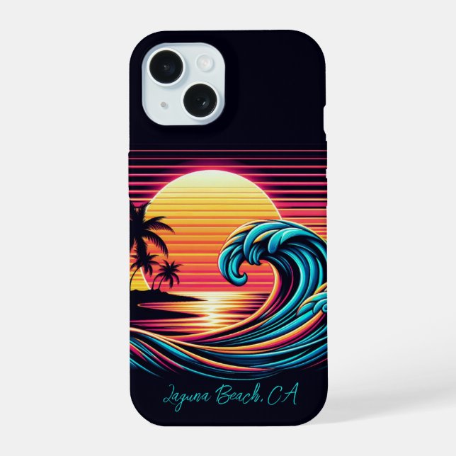 Ola de surf Sunset Retro (Reverso )