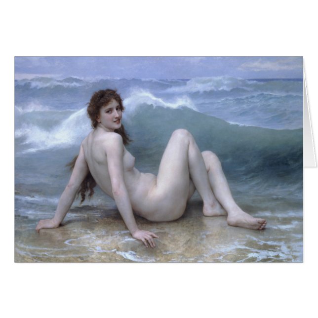 Ola de William-Adolphe Bouguereau (Anverso (Horizontal))