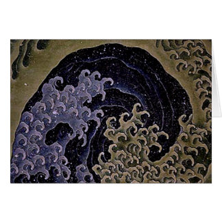 Ola femenina, Bella Artes japonés de Hokusai