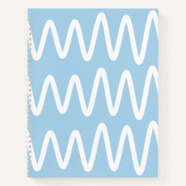 Ola No. 3 - Cuaderno (Azul Polvoriento)