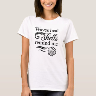 Olas Curan, Conchas Me Recuerdan – Camiseta de Con