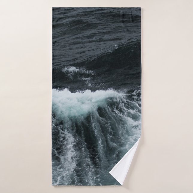 OLAS DE AGUA (Toalla de baño)