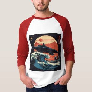 Olas de Imperio: camiseta estilo Japón de Starship
