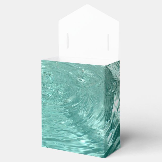 Olas de ondas de ondas azules Gotas de agua Cajas  (Abierto)