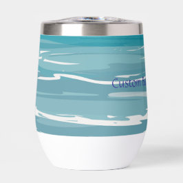 Olas del océano azul