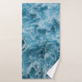 Olas del océano azul