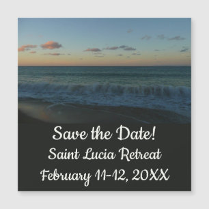 Olas estrelladas en el paisaje de Sunset Beach