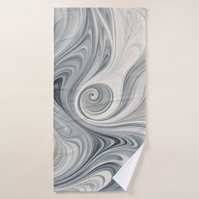 Olas grises (Toalla de baño)