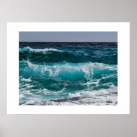 Olas oceánicas posters
