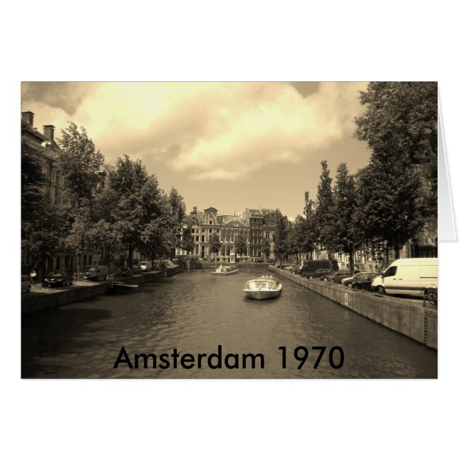 Old Amsterdam Photocard (Anverso (Horizontal))