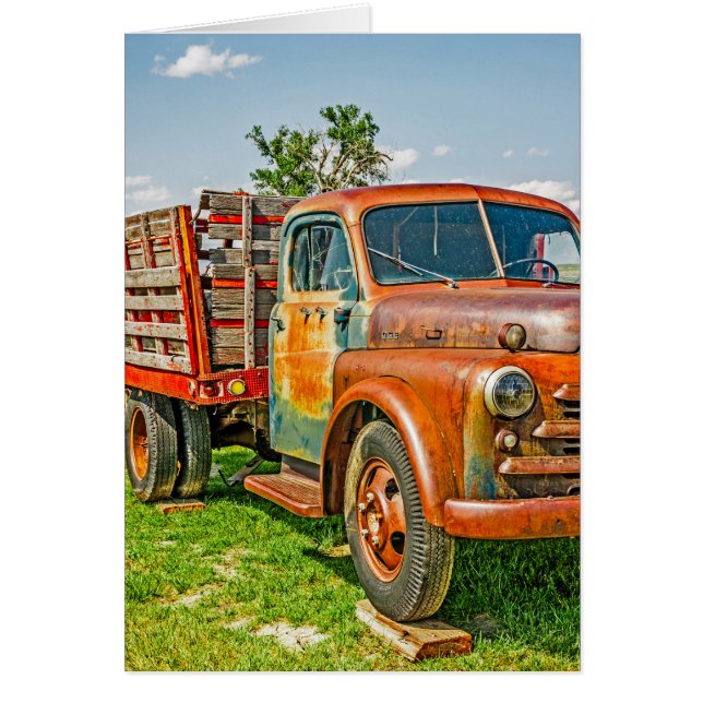 Old Dually - Camión - Rusty - Vintage (Frente)
