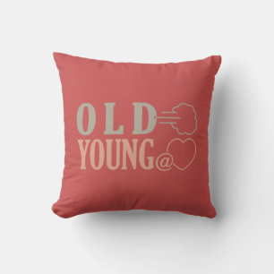 Old Fart personalizado lanzar almohada
