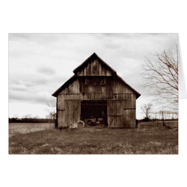 Old Kentucky Tobacco Barn (Anverso (Horizontal))