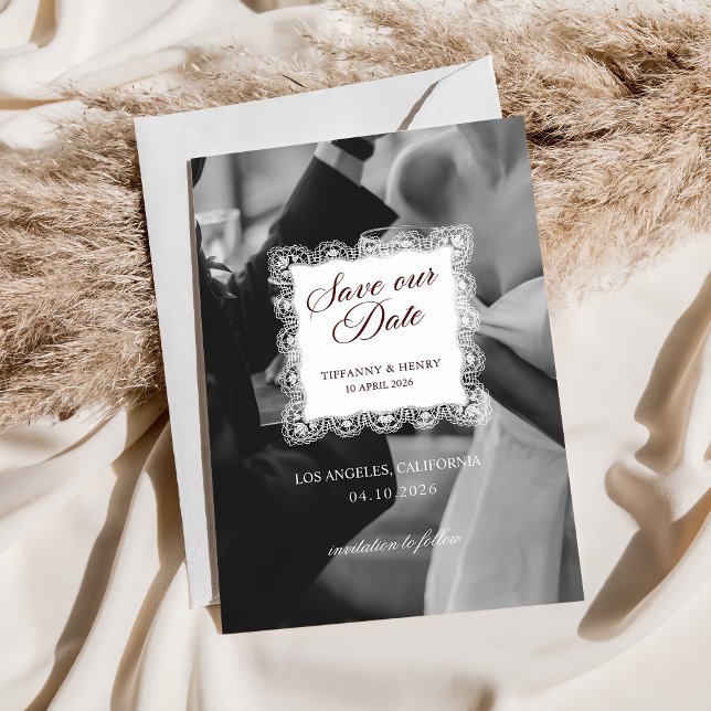 Old Money Save The Date Wedding (Subido por el creador)