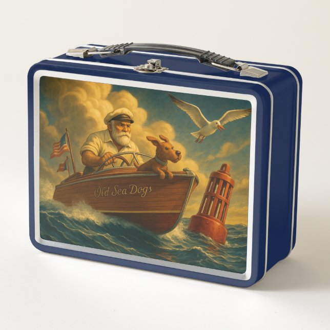 Old Sea Dogs: a sailor and his trusty canine  (Anverso)